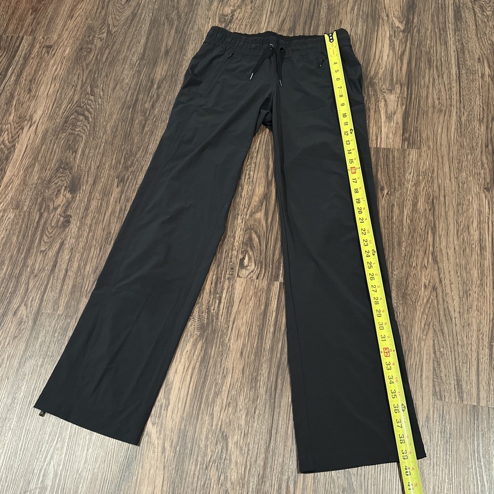 Athleta Pull On Casual Taper Leg Pants Women's Size 2 Color Black - Picture 9 of 11